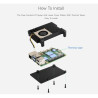 KIT-5D  Raspberry Pi 5 (8GB RAM) - Complete SET (with Metal Case)